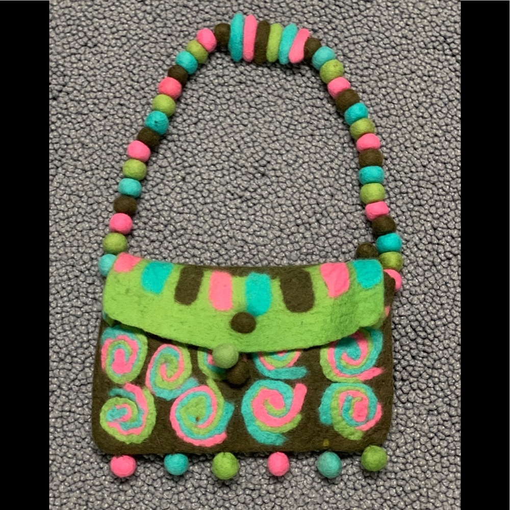 Felt handbag